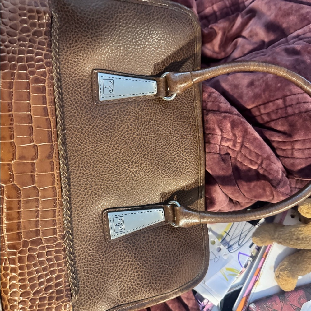 Marlo vintage Brown Textured Leather Tote Bag - Stylish Everyday Carry